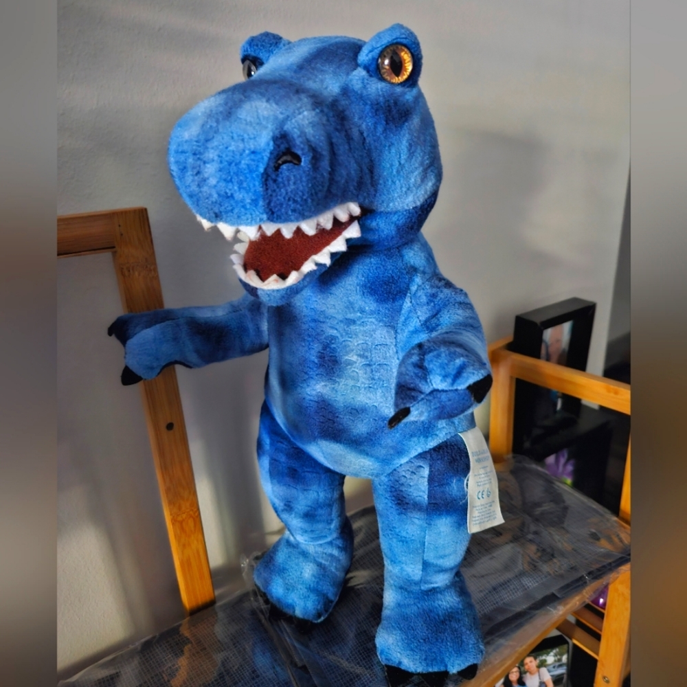 Build A Bear Blue T Rex